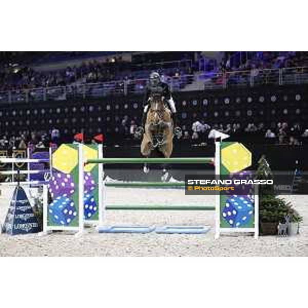 GC Prague Playoffs - Class 9 - Christian Kukuk (GER) on Lukas 1054 - Prague, O2 Arena - 15 December 2018 - ph.Mario Grassia/LGCT