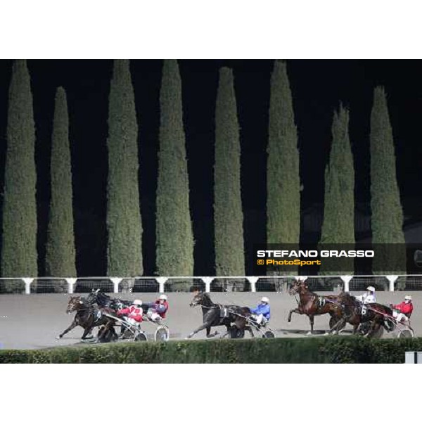 on the final bend of the 20¡ Pali odei Comuni Jorma Kontio with Opal Viking, Davide Nuti with Filipp Roc and Eric Adielsson with Passionate Kemp. Montegiorgio (AP), 23rd nov. 2008 ph. Stefano Grasso