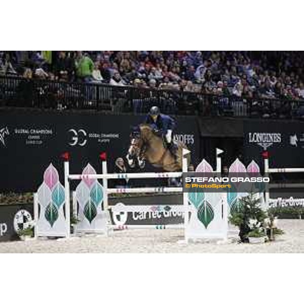 GC Prague Playoffs - Class 9 - Martin Fuchs (SUI) on Cristo - Prague, O2 Arena - 15 December 2018 - ph.Mario Grassia/LGCT