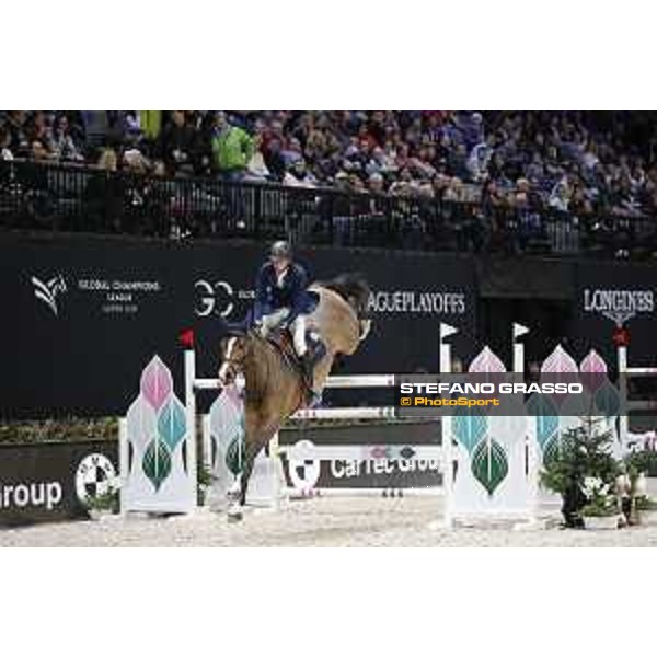 GC Prague Playoffs - Class 9 - Martin Fuchs (SUI) on Cristo - Prague, O2 Arena - 15 December 2018 - ph.Mario Grassia/LGCT