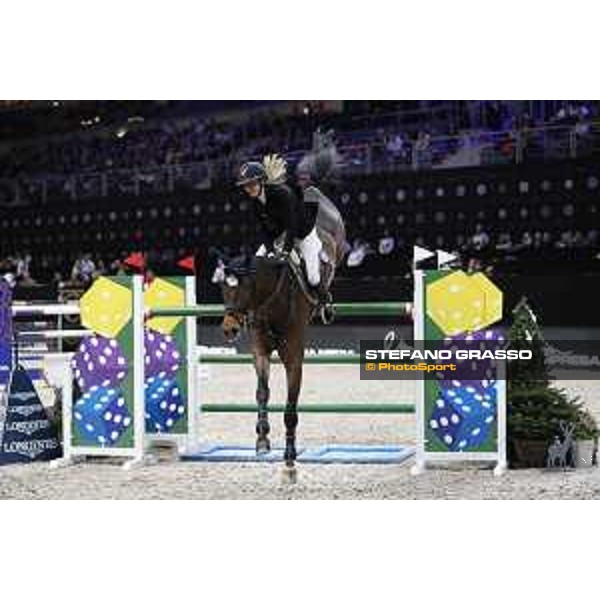 GC Prague Playoffs - Class 9 - Laura Klaphake (GER) on Bantou Balou - Prague, O2 Arena - 15 December 2018 - ph.Mario Grassia/LGCT