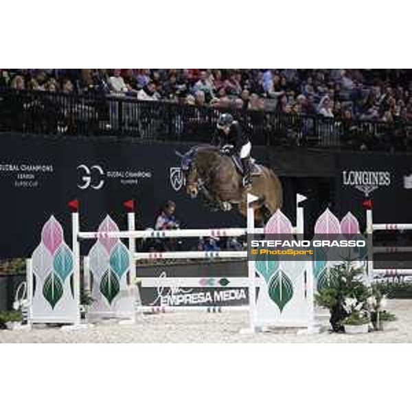 GC Prague Playoffs - Class 9 - Laura Klaphake (GER) on Bantou Balou - Prague, O2 Arena - 15 December 2018 - ph.Mario Grassia/LGCT
