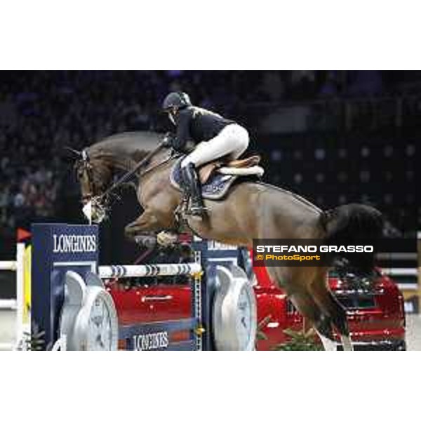 GC Prague Playoffs - Class 9 - Laura Klaphake (GER) on Bantou Balou - Prague, O2 Arena - 15 December 2018 - ph.Mario Grassia/LGCT