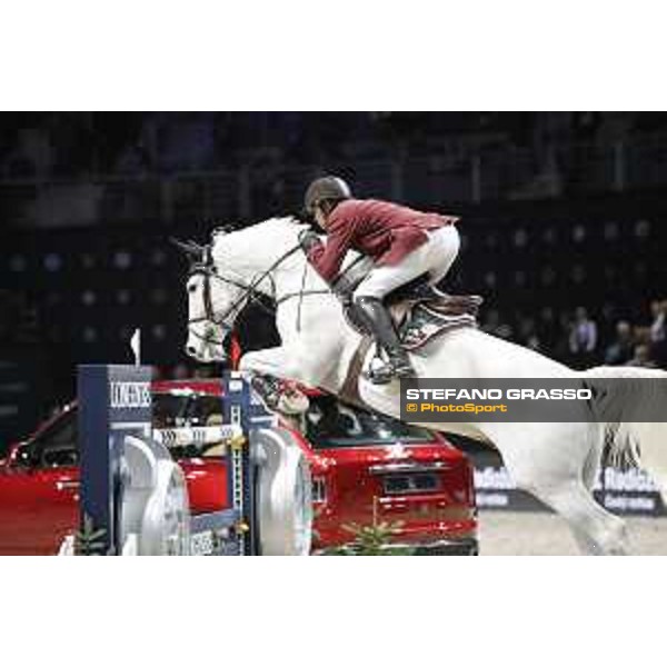 GC Prague Playoffs - Class 9 - Bassem Hassan Mohammed (QAT) on Argelith Squid - Prague, O2 Arena - 15 December 2018 - ph.Mario Grassia/LGCT