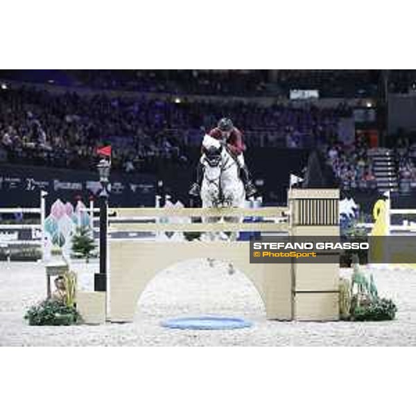 GC Prague Playoffs - Class 9 - Bassem Hassan Mohammed (QAT) on Argelith Squid - Prague, O2 Arena - 15 December 2018 - ph.Mario Grassia/LGCT