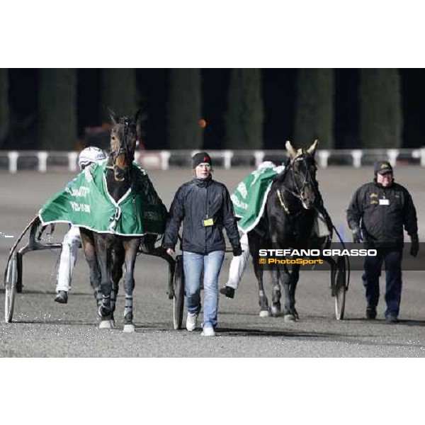 Passionate Kemp and Opal Viking before the start of the final of 20¡ Palio dei Comuni Montegiorgio (AP), 23rd nov. 2008 ph. Stefano Grasso