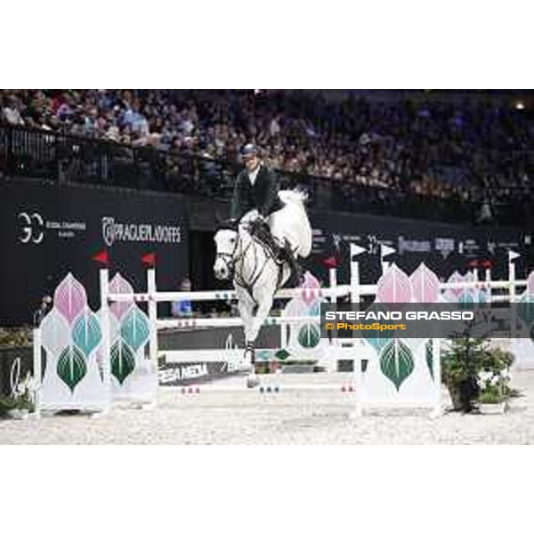 GC Prague Playoffs - Class 9 - Shane Sweetnam (IRL) on Indra van de Oude Heihoef - Prague, O2 Arena - 15 December 2018 - ph.Mario Grassia/LGCT