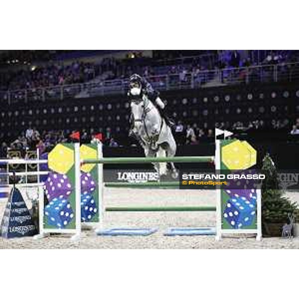 GC Prague Playoffs - Class 9 - Michael Whitaker (GBR) on For Fun - Prague, O2 Arena - 15 December 2018 - ph.Mario Grassia/LGCT