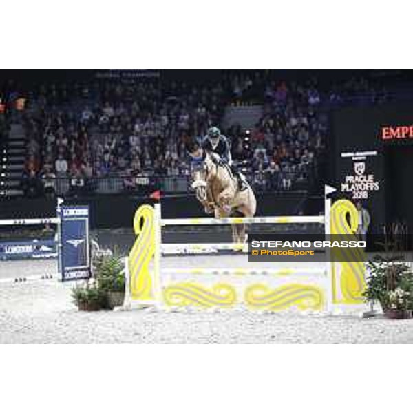 GC Prague Playoffs - Class 9 - Marlon Modolo Zanotelli (BRA) on Sirene de la Motte - Prague, O2 Arena - 15 December 2018 - ph.Mario Grassia/LGCT