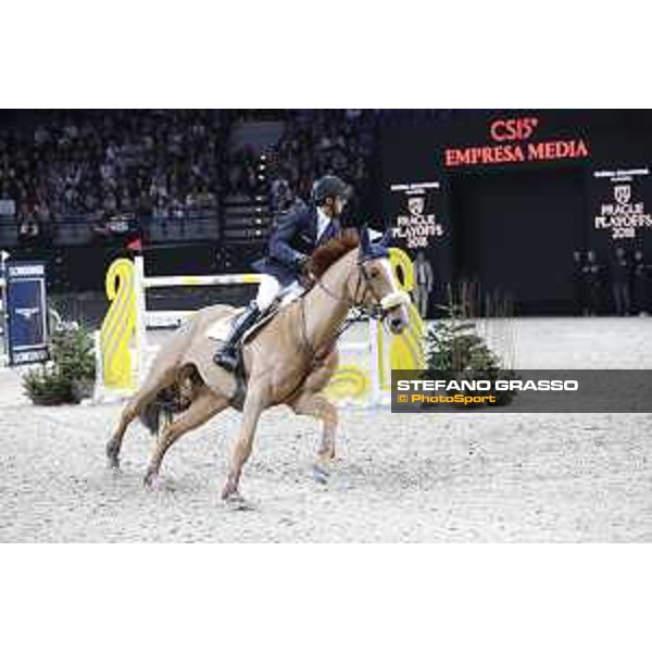 GC Prague Playoffs - Class 9 - Marlon Modolo Zanotelli (BRA) on Sirene de la Motte - Prague, O2 Arena - 15 December 2018 - ph.Mario Grassia/LGCT
