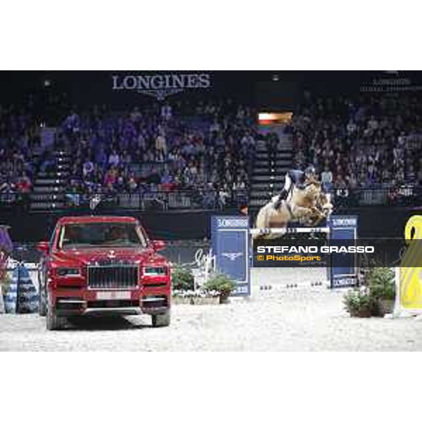 GC Prague Playoffs - Class 9 - Marlon Modolo Zanotelli (BRA) on Sirene de la Motte, Rolls Royce - Prague, O2 Arena - 15 December 2018 - ph.Mario Grassia/LGCT