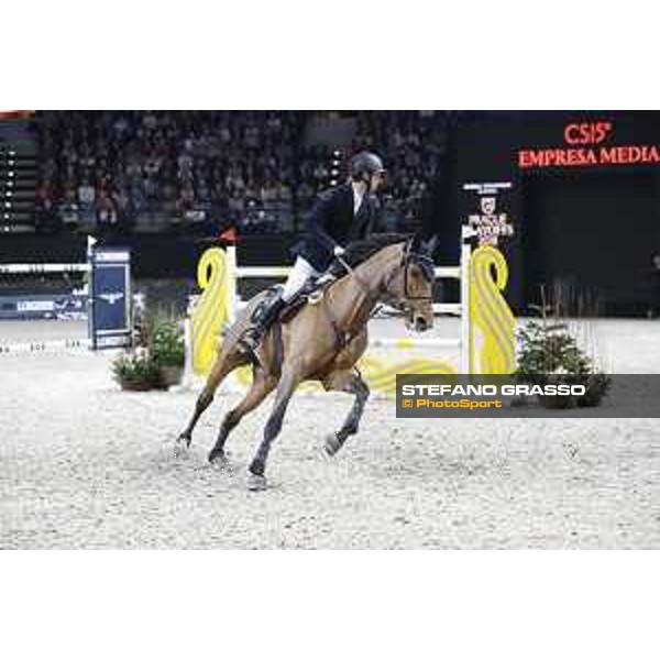 GC Prague Playoffs - Class 9 - Pieter Devos (BEL) on Claire Z - Prague, O2 Arena - 15 December 2018 - ph.Mario Grassia/LGCT