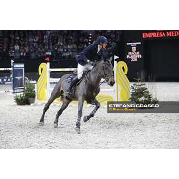 GC Prague Playoffs - Class 9 - Henrik von Eckermann (SWE) on First One - Prague, O2 Arena - 15 December 2018 - ph.Mario Grassia/LGCT