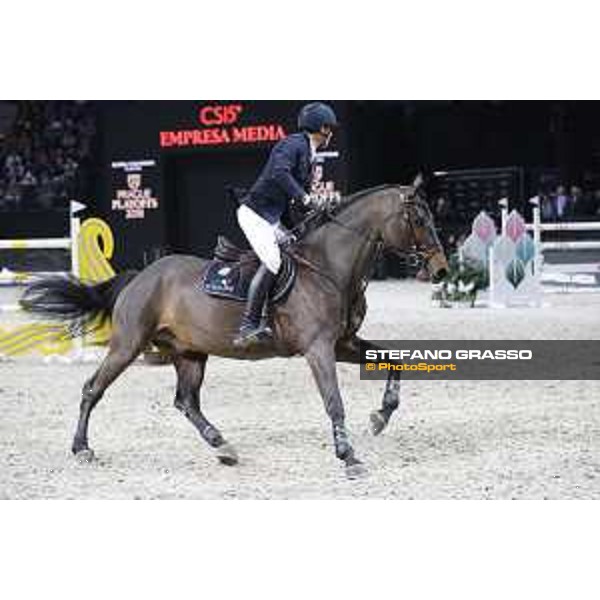 GC Prague Playoffs - Class 9 - Henrik von Eckermann (SWE) on First One - Prague, O2 Arena - 15 December 2018 - ph.Mario Grassia/LGCT