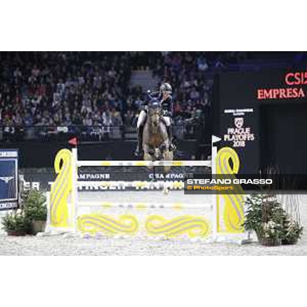 GC Prague Playoffs - Class 9 - David Will (GER) on Forest Gump 29 - Prague, O2 Arena - 15 December 2018 - ph.Mario Grassia/LGCT