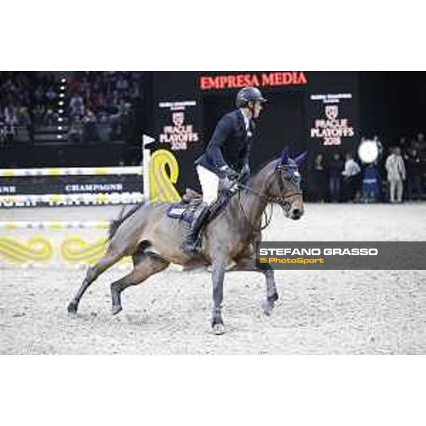 GC Prague Playoffs - Class 9 - David Will (GER) on Forest Gump 29 - Prague, O2 Arena - 15 December 2018 - ph.Mario Grassia/LGCT