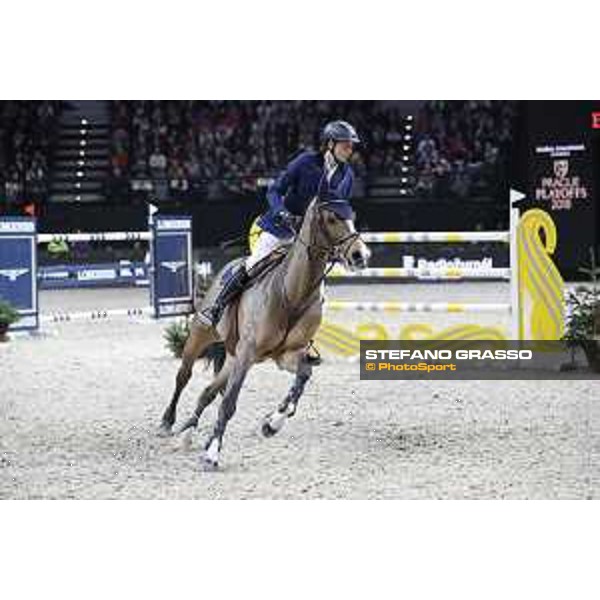 GC Prague Playoffs - Class 9 - Martin Fuchs (SUI) on Cristo - Prague, O2 Arena - 15 December 2018 - ph.Mario Grassia/LGCT