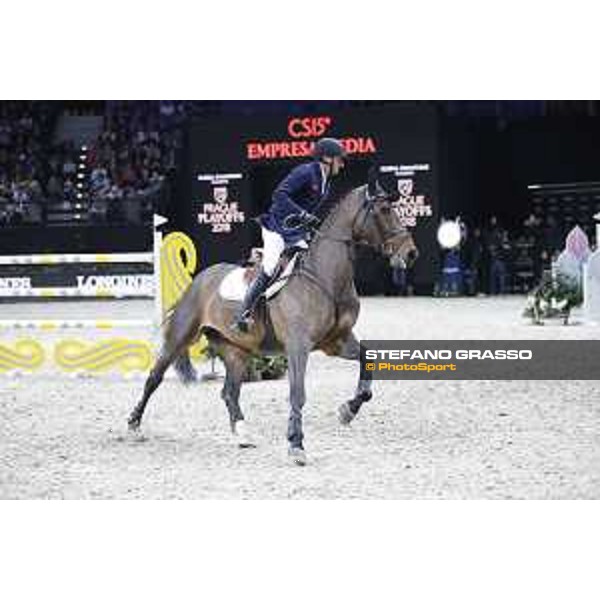 GC Prague Playoffs - Class 9 - Piergiorgio Bucci (ITA) on Driandria - Prague, O2 Arena - 15 December 2018 - ph.Mario Grassia/LGCT