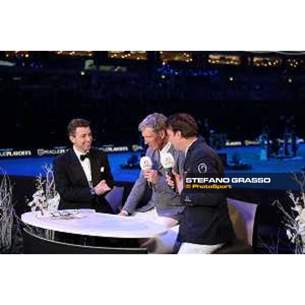 GC Prague Playoffs - GC Live Studio - Steven Wilde, Ludger Beerbaum (GER), Harrie Smolders (NED) - Prague, O2 Arena - 15 December 2018 - ph.Mario Grassia/LGCT
