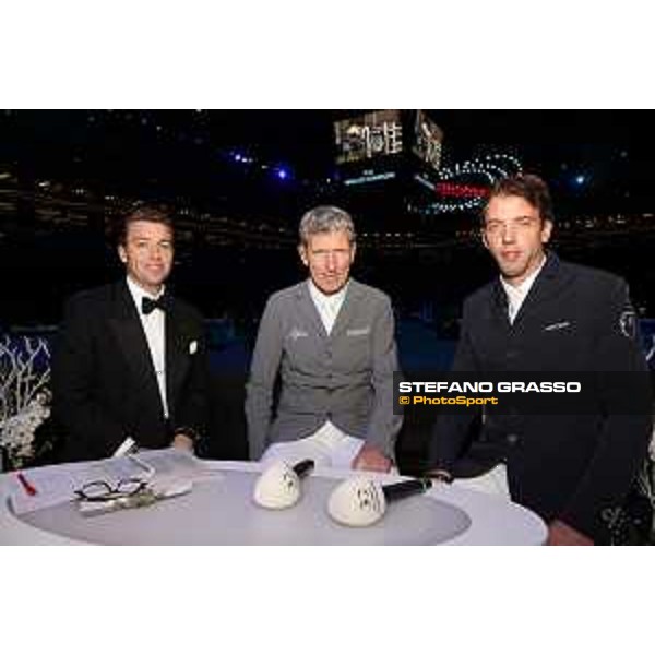 GC Prague Playoffs - GC Live Studio - Steven Wilde, Ludger Beerbaum (GER), Harrie Smolders (NED) - Prague, O2 Arena - 15 December 2018 - ph.Mario Grassia/LGCT
