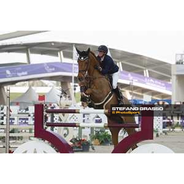 CHI Al Shaqab - Grand Prix - Cindy van der Straten (BEL) on Chacco R - Doha, Al Shaqab - 9 March 2019 - ph.Stefano Grasso/CHI Al Shaqab