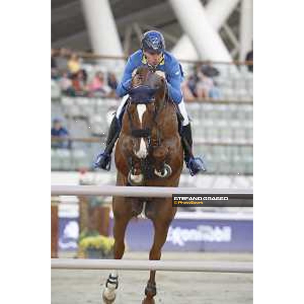 CHI Al Shaqab - Grand Prix - Christian Ahlmann (GER) on Take A Chance on me Z - Doha, Al Shaqab - 9 March 2019 - ph.Stefano Grasso/CHI Al Shaqab