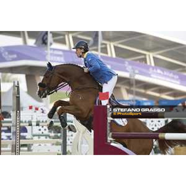 CHI Al Shaqab - Grand Prix - Christian Ahlmann (GER) on Take A Chance on me Z - Doha, Al Shaqab - 9 March 2019 - ph.Stefano Grasso/CHI Al Shaqab