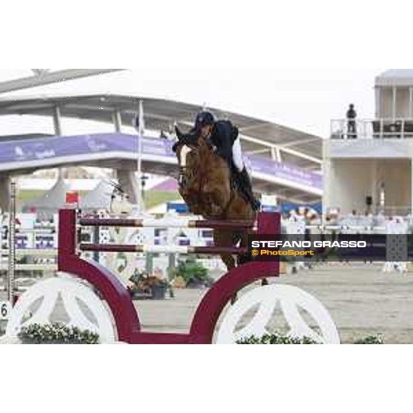 CHI Al Shaqab - Grand Prix - Kevin Staut (FRA) on Viking d\'La Rousserie - Doha, Al Shaqab - 9 March 2019 - ph.Stefano Grasso/CHI Al Shaqab
