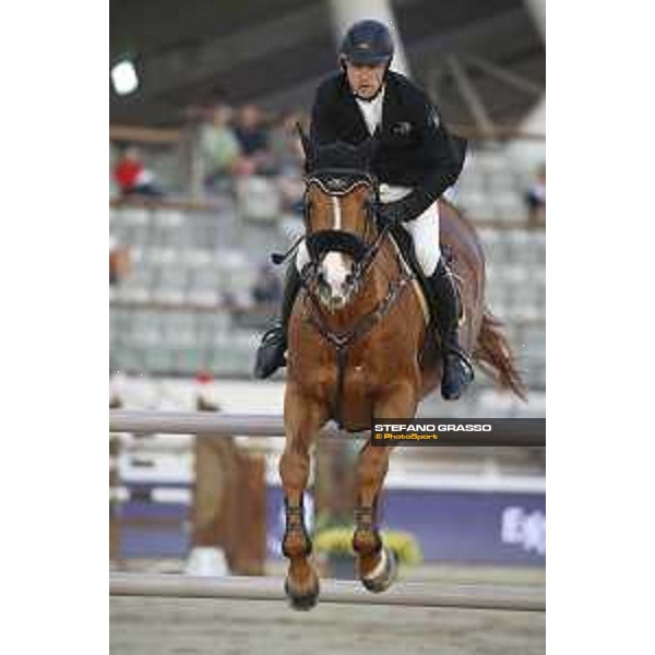 CHI Al Shaqab - Grand Prix - Karel Cox (BEL) on Dublin van Overis - Doha, Al Shaqab - 9 March 2019 - ph.Stefano Grasso/CHI Al Shaqab