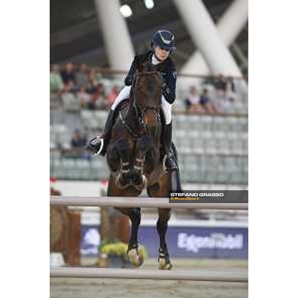 CHI Al Shaqab - Grand Prix - Evelina Tovek (SWE) on Dalila de la Pomme - Doha, Al Shaqab - 9 March 2019 - ph.Stefano Grasso/CHI Al Shaqab