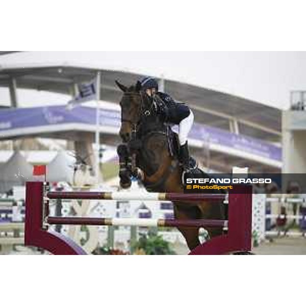 CHI Al Shaqab - Grand Prix - Evelina Tovek (SWE) on Dalila de la Pomme - Doha, Al Shaqab - 9 March 2019 - ph.Stefano Grasso/CHI Al Shaqab