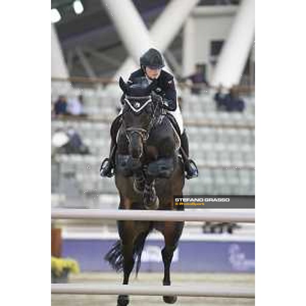 CHI Al Shaqab - Grand Prix - Emily Moffitt (GBR) on Copain du Perchet CH - Doha, Al Shaqab - 9 March 2019 - ph.Stefano Grasso/CHI Al Shaqab
