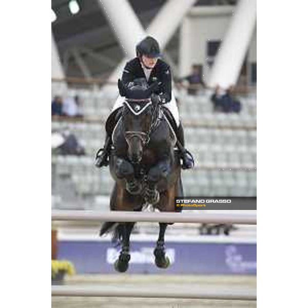 CHI Al Shaqab - Grand Prix - Emily Moffitt (GBR) on Copain du Perchet CH - Doha, Al Shaqab - 9 March 2019 - ph.Stefano Grasso/CHI Al Shaqab