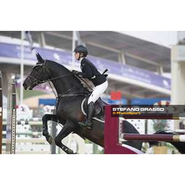 CHI Al Shaqab - Grand Prix - Emily Moffitt (GBR) on Copain du Perchet CH - Doha, Al Shaqab - 9 March 2019 - ph.Stefano Grasso/CHI Al Shaqab