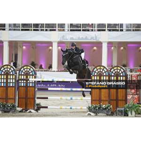 CHI Al Shaqab - Grand Prix - Emily Moffitt (GBR) on Copain du Perchet CH - Doha, Al Shaqab - 9 March 2019 - ph.Stefano Grasso/CHI Al Shaqab