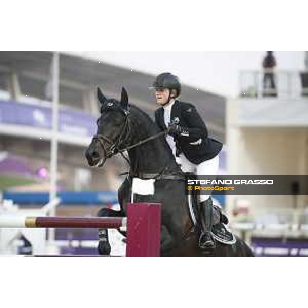 CHI Al Shaqab - Grand Prix - Emily Moffitt (GBR) on Copain du Perchet CH - Doha, Al Shaqab - 9 March 2019 - ph.Stefano Grasso/CHI Al Shaqab