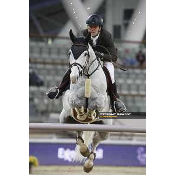 CHI Al Shaqab - Grand Prix - Simon Delestre (FRA) on Filou Carlo Zimequest - Doha, Al Shaqab - 9 March 2019 - ph.Stefano Grasso/CHI Al Shaqab