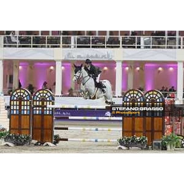 CHI Al Shaqab - Grand Prix - Simon Delestre (FRA) on Filou Carlo Zimequest - Doha, Al Shaqab - 9 March 2019 - ph.Stefano Grasso/CHI Al Shaqab