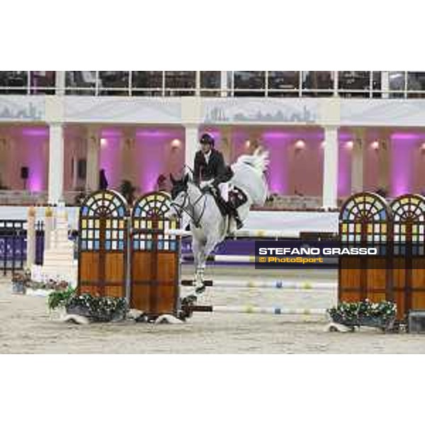 CHI Al Shaqab - Grand Prix - Simon Delestre (FRA) on Filou Carlo Zimequest - Doha, Al Shaqab - 9 March 2019 - ph.Stefano Grasso/CHI Al Shaqab