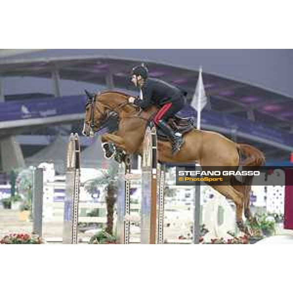 CHI Al Shaqab - Grand Prix - Emanuele Gaudiano on Chalou - Doha, Al Shaqab - 9 March 2019 - ph.Stefano Grasso/CHI Al Shaqab