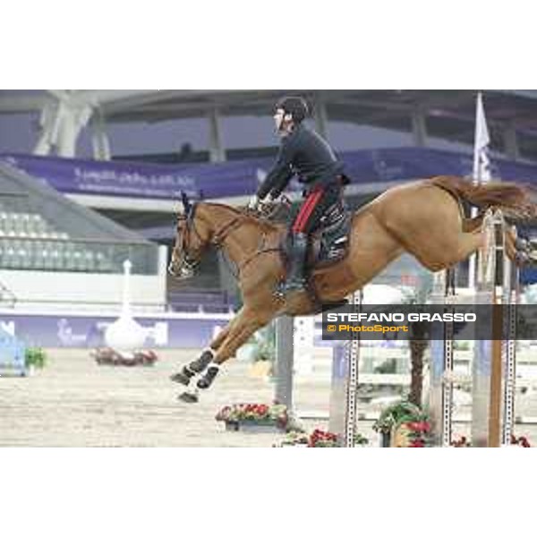 CHI Al Shaqab - Grand Prix - Emanuele Gaudiano on Chalou - Doha, Al Shaqab - 9 March 2019 - ph.Stefano Grasso/CHI Al Shaqab