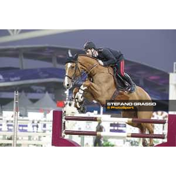 CHI Al Shaqab - Grand Prix - Emanuele Gaudiano on Chalou - Doha, Al Shaqab - 9 March 2019 - ph.Stefano Grasso/CHI Al Shaqab
