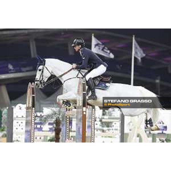 CHI Al Shaqab - Grand Prix - Denis Lynch (IRL) on Hector van d\'Abdijhoeve - Doha, Al Shaqab - 9 March 2019 - ph.Stefano Grasso/CHI Al Shaqab