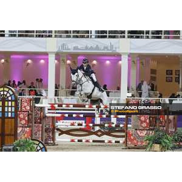CHI Al Shaqab - Grand Prix - Denis Lynch (IRL) on Hector van d\'Abdijhoeve - Doha, Al Shaqab - 9 March 2019 - ph.Stefano Grasso/CHI Al Shaqab