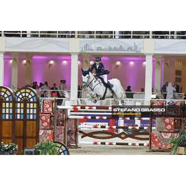 CHI Al Shaqab - Grand Prix - Denis Lynch (IRL) on Hector van d\'Abdijhoeve - Doha, Al Shaqab - 9 March 2019 - ph.Stefano Grasso/CHI Al Shaqab