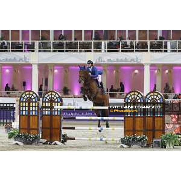 CHI Al Shaqab - Grand Prix - Bart Bles (NED) on Israel v.d. Dennehoeve - Doha, Al Shaqab - 9 March 2019 - ph.Stefano Grasso/CHI Al Shaqab