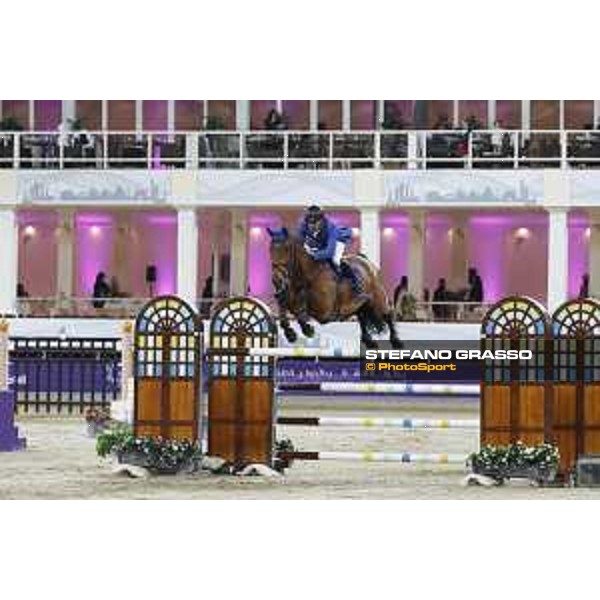 CHI Al Shaqab - Grand Prix - Bart Bles (NED) on Israel v.d. Dennehoeve - Doha, Al Shaqab - 9 March 2019 - ph.Stefano Grasso/CHI Al Shaqab