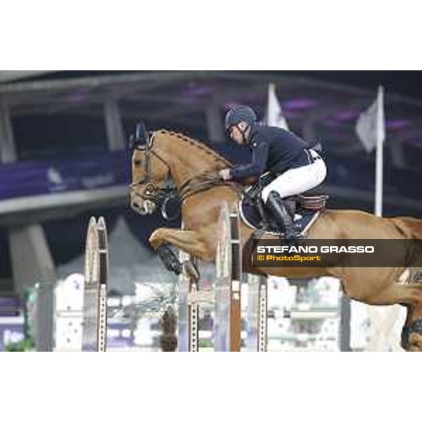 CHI Al Shaqab - Grand Prix - Roger Yves Bost (FRA) on Vino D\'Espinet - Doha, Al Shaqab - 9 March 2019 - ph.Stefano Grasso/CHI Al Shaqab