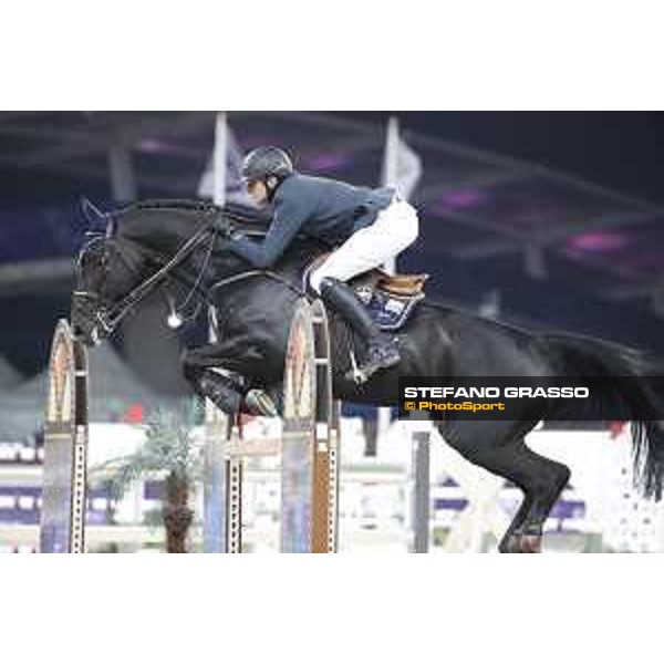 CHI Al Shaqab - Grand Prix - Gregory Wathelet (BEL) on Iron Man van de Padenborre - Doha, Al Shaqab - 9 March 2019 - ph.Stefano Grasso/CHI Al Shaqab