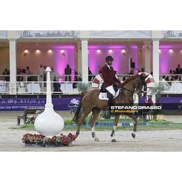 CHI Al Shaqab - Grand Prix - Sheikh Ali Al Thani (QAT) on Sirocco - Doha, Al Shaqab - 9 March 2019 - ph.Stefano Grasso/CHI Al Shaqab